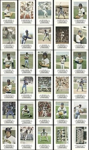 Milwaukee Brewers 1984 Baraboo Police Department 30 Card Lot Yount Molitor - Imagen 1 de 2
