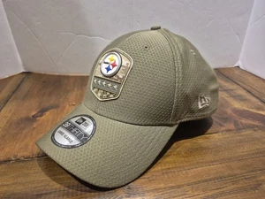 New Era NFL Pittsburgh Steelers Salute To Service On Field 39THIRTY Hat L/XL - Picture 1 of 6