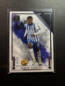 Panini impecable 2024-25/65 Simon Adingra #140 plata Brighton Hove Albion - Imagen 1 de 2