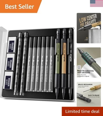 3-Piece Weatherproof Mechanical Pencil Set - Heavy Duty for Outdoor Work - Image 1 of 4