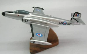 Avro Canada CF100 Canuck Airplane Desktop Wood Model Replica Small New - Picture 1 of 1