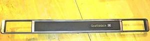 73-87 Chevy Truck C10 C20 C30 Black & Chrome Scottsdale Dash Trim OEM GMC Pickup - Picture 1 of 10