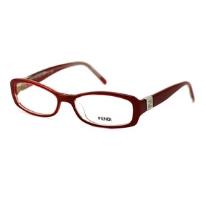 Fendi Women's F996 604 Red Oval Eyeglasses Frames 51 x 15 x 135