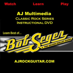 Lecciones personalizadas de guitarra, aprende a Bob Seger - video DVD - Imagen 1 de 6