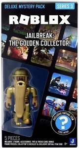 Roblox Series 3 Jailbreak: The Golden Collector! 3 Zoll Deluxe Pack - Bild 1 von 1