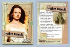 Heather Lisinki #4 Jericho Season 1 Inkworks 2007 Trading Card