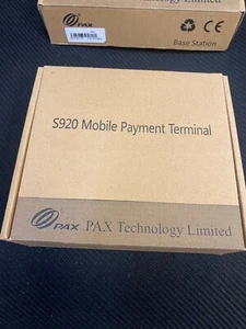 PAX S920 Mobile Payment Terminal S920 New in Box WITH BASE STATION B920 - Picture 1 of 8