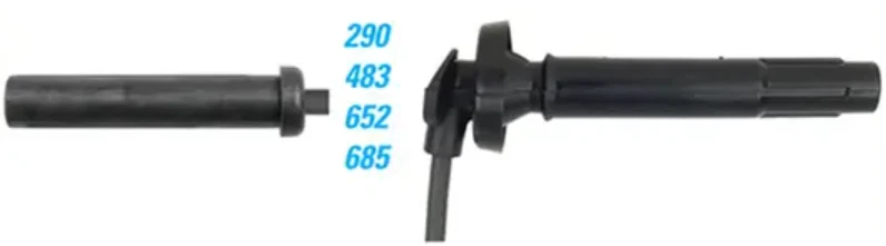 ПРОВОДА ЗАЖИГАНИЯ 7 ММ С САПОГАМИ HEI COIL ДЛЯ SUBARU FORESTER SG EJ251 2,5 Л F4 - Изображение 1 из 1