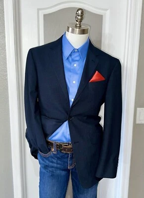 Kenneth Cole Reaction Sport Coat Size 42R 2 Button Men's Blazer Double Vent - Image 1 of 4