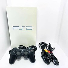 Sony PS2 PlayStation 2 Ceramic White Japanese NTSC-J SCPH-50000 From JP Import