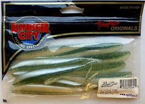 Lunker City Fin-S Fish 4" 10-Stück FUNKY FISH #48 Gummifisch No-Action Shad - Bild 1 von 1