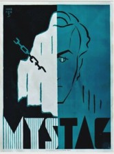 Original vintage poster MYSTAG GREAT MAGICIAN MYSTERIES c.1940 (5x)
