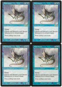 MTG Ephemeron x4 Exodus Rare LP - Picture 1 of 1