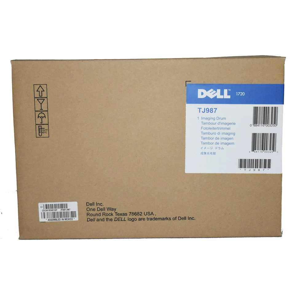 Impresora láser Dell 1720 1720dn original 30K páginas rendimiento imágenes batería kit TJ987 Foto 1 de 4