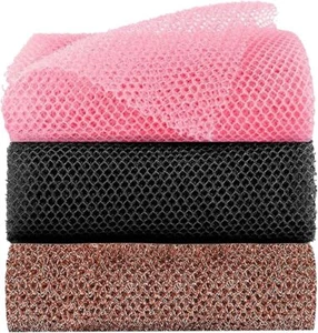 3pcs African Net Sponge BathAfrican Exfoliating NetBeauty Skin Wash Towel Africa - Picture 1 of 7