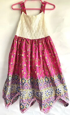 Blueberi Boulevard Dress Floral Sleeveless Size 6x Summer - Image 1 of 3