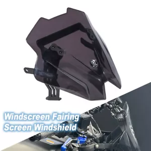Windscreen Fairing Screen Windshield w/ Mounting Bracket For Suzuki GSX-8S 23-24 - Picture 1 of 24