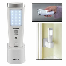 20 LED Rechargeable Motion Sensor Safety Night Light Emergency Power Cut Torch