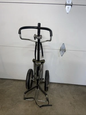 Vintage Bag King Golf Push Cart Metal - Image 1 of 4