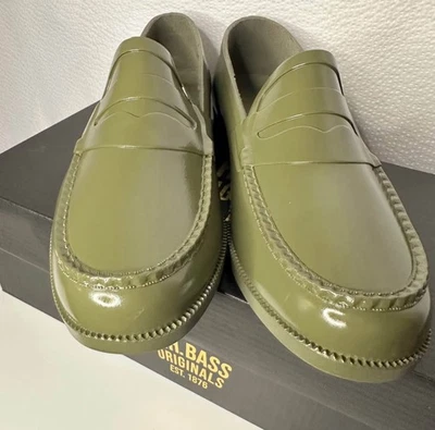 G.H. BASS ORIGINALS - WATERPROOF - WHITNEY RAIN LOAFERS Size 7 - Image 1 of 4