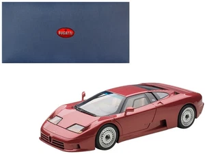 Bugatti EB110 GT 1994 rojo oscuro 1/18 coche modelo diecast de Autoart - Imagen 1 de 3