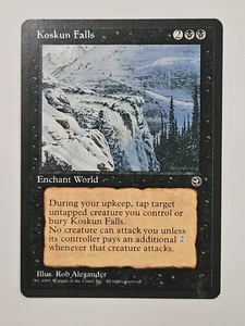 Magic the Gathering MTG Koskun Falls Homelands - Picture 1 of 2