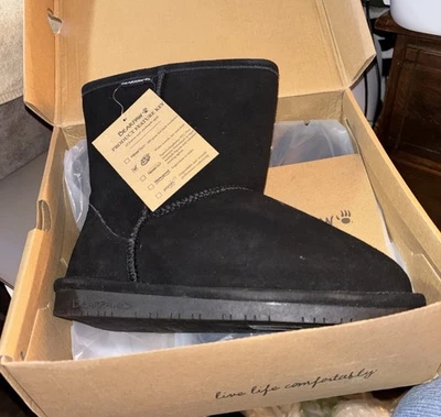 Bear Paw, Emma Youth talla 13, negro Foto 1 de 4