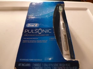 NUEVO Cepillo de dientes eléctrico recargable Oral-B Pulsonic con estación de carga - Imagen 1 de 9