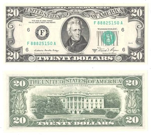 1981-A $20 Atlanta District Federal Reserve Note Fr 2074-F Uncirculated #5150 - Picture 1 of 1