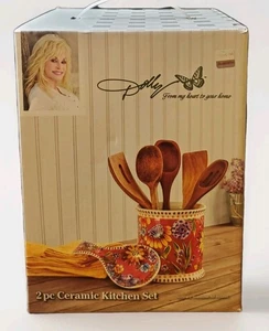 Dolly Parton Jolene Keramik Küchenset Neu im Karton 2er Set Landhaus Bauernhaus Süd - Bild 1 von 3