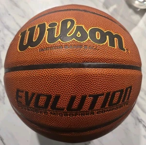 WILSON Men's Evolution Game Basketball Official Size 7 Indoor (Some Wear) - Picture 1 of 7