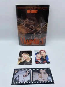 MONSTA X No Limit 10th Mini Album Version 3, Photobook, Photocards, Film Strip - Picture 1 of 9
