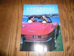 Chevrolet 1996 catálogo oficial de productos con licencia - verano - vintage - Imagen 1 de 7
