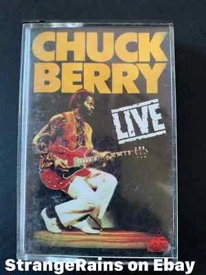 Chuck Berry - LIVE - Cassette Tape - PLAY TESTED - SOUNDS GREAT! - Image 1 of 4