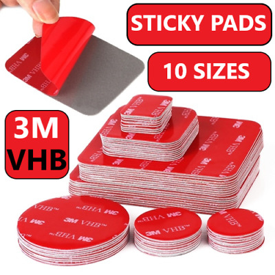 3m Double Sided Sticky Pads Roll Tape Strong Very High Bond Self Adhesive Tape • 3.54£