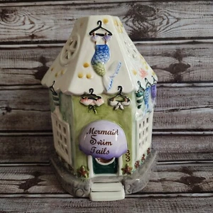 Blue Sky Clayworks Mermaid Swim Tails  Tealight Candle Holder House 2019 - Picture 1 of 10