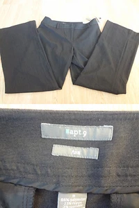 Women's Apt. 9 Sz 8 NWT Ava Pants Charcoal Grey Kohl's - Picture 1 of 1