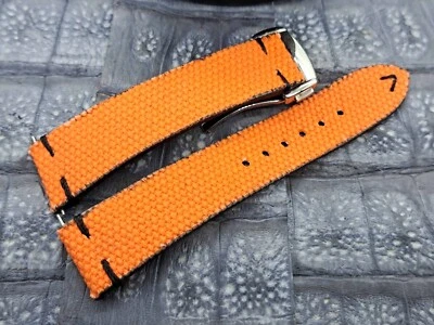 22mm/18mm Canvas Watch Band  Military fashion Minimalist fashion - Image 1 of 4