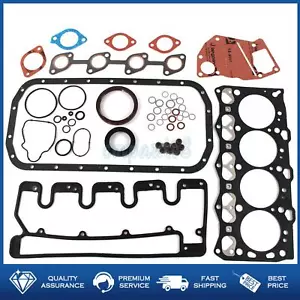 4LE1 Engine Full Gasket kit Head Gasket for Isuzu JCB 8040 8045 8050 8060 - Picture 1 of 10
