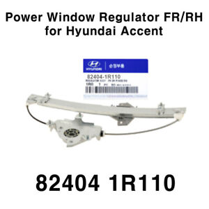 OEM 82404-1R110 Power Window Regulator Front Right for Hyundai Accent 11-17