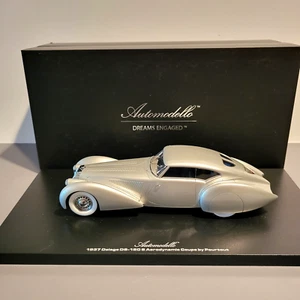 1:24 AUTOMODELLO 1937 Delage D8-120 S Aerodynamic Coupe by Pourtout SHARP! - Picture 1 of 11