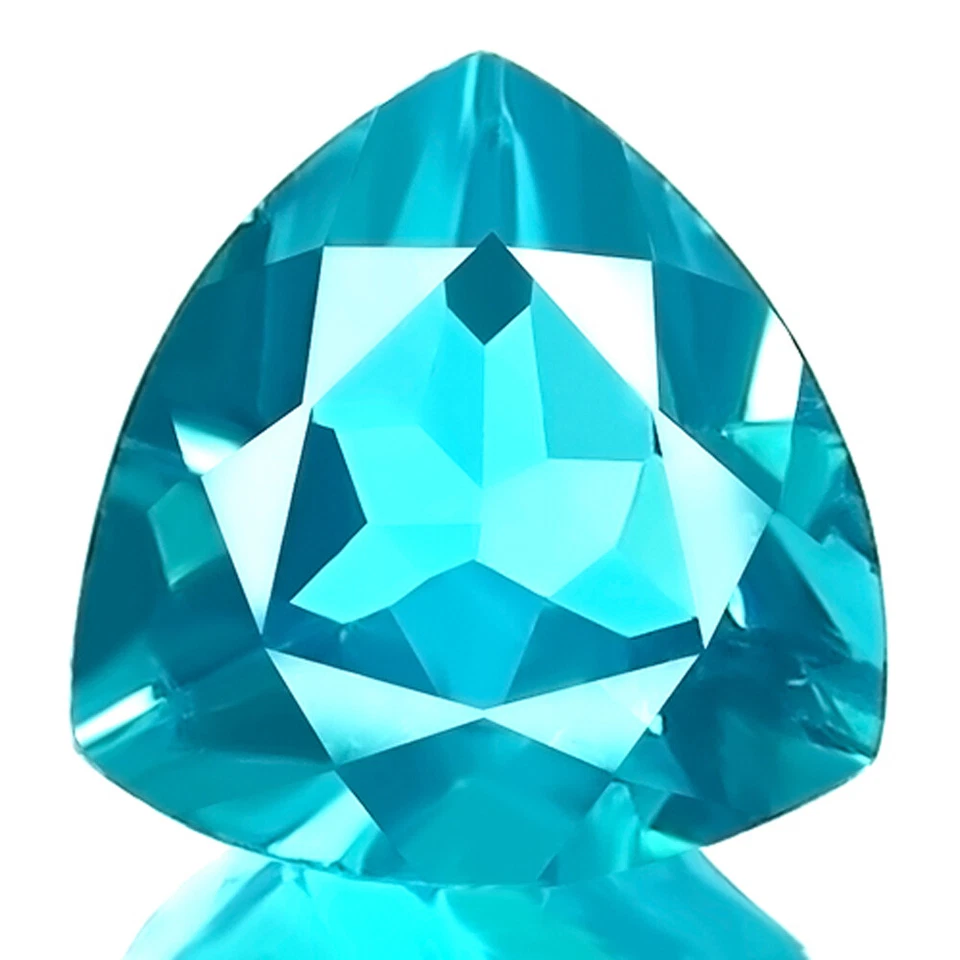 APATITA NATURAL 1.39ct WOW MEJOR AZUL VERDE COLOR PARAIBA REAL BRILLANTE BILLÓN Foto 1 de 4