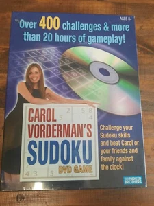 DVD - CAROL VORDERMANS SUDOKU DVD GAME -2005 Parker Brothers  - Picture 1 of 5