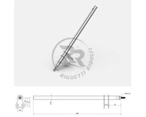 Steering Column M8 X 500mm Freeline Go Kart Race Racing - Afbeelding 1 van 1