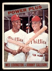 1966 Topps - #52 Johnny Callison, Wes Covington PR (Filler) - Picture 1 of 2