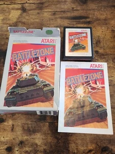 Battlezone (Atari 2600, 1983) Game, Box & Manual - CIB CX 2681 - Picture 1 of 8