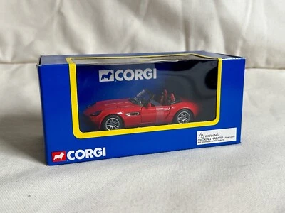Corgi BMW Z8 Roadster Red Diecast Model Car TY91065 1:43 Boxed New Collectable - Image 1 of 4