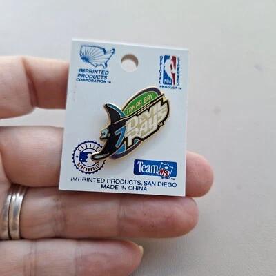 VINTAGE 1995 TAMPA BAY DEVIL RAYS LOGO PIN BY IMPRINTED PRODUCTS - Image 1 of 2