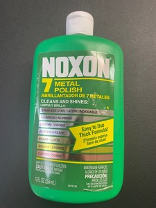 Noxon 7 Metal Polish Cleaner Stainless Chrome Pewter Brass Bronze Copper 12oz