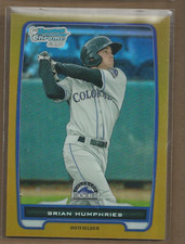 2012 Bowman Chrome Prospects Baseball Card Pick (Inserts)